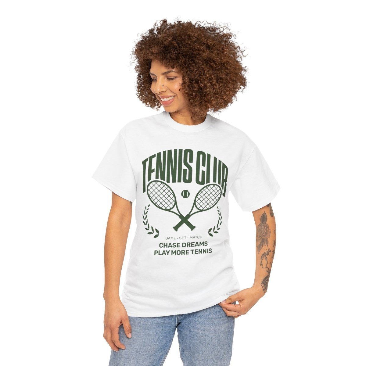 TENNIS CLUB 6 - Tennis Basic Tee
