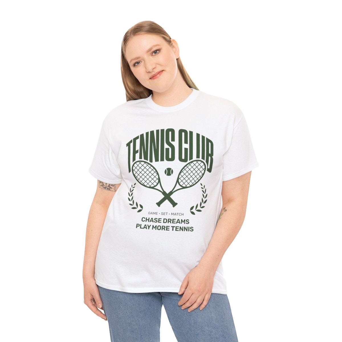 TENNIS CLUB 6 - Tennis Basic Tee