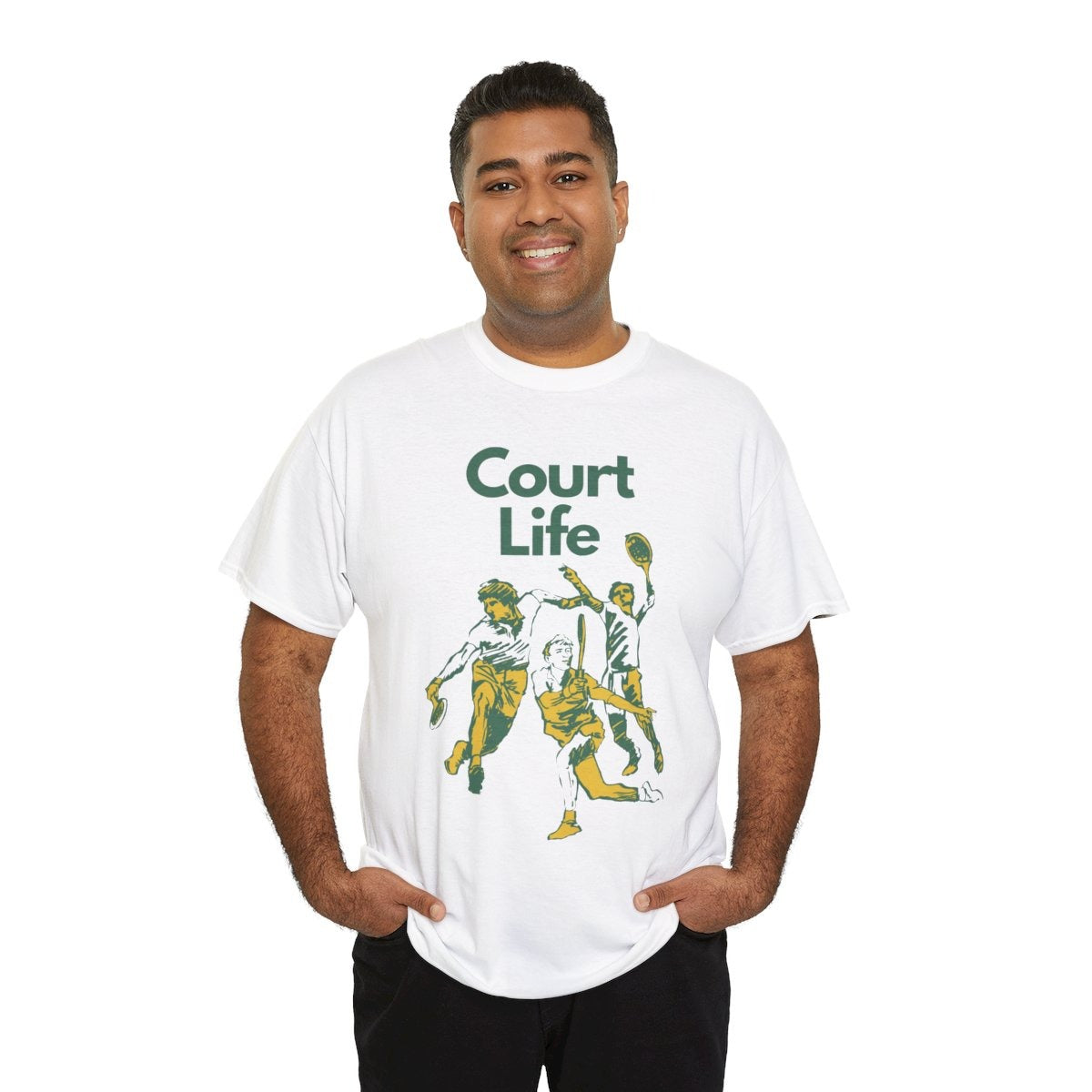 COURT LIFE - Tennis Basic Tee