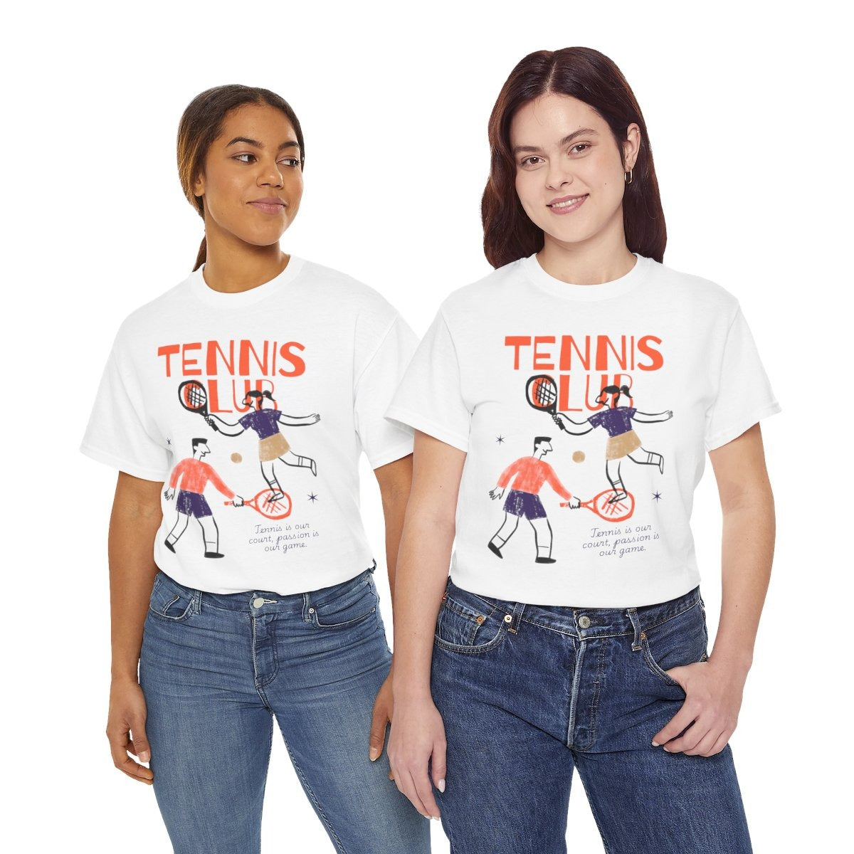 TENNIS CLUB 4 - Tennis Basic Tee