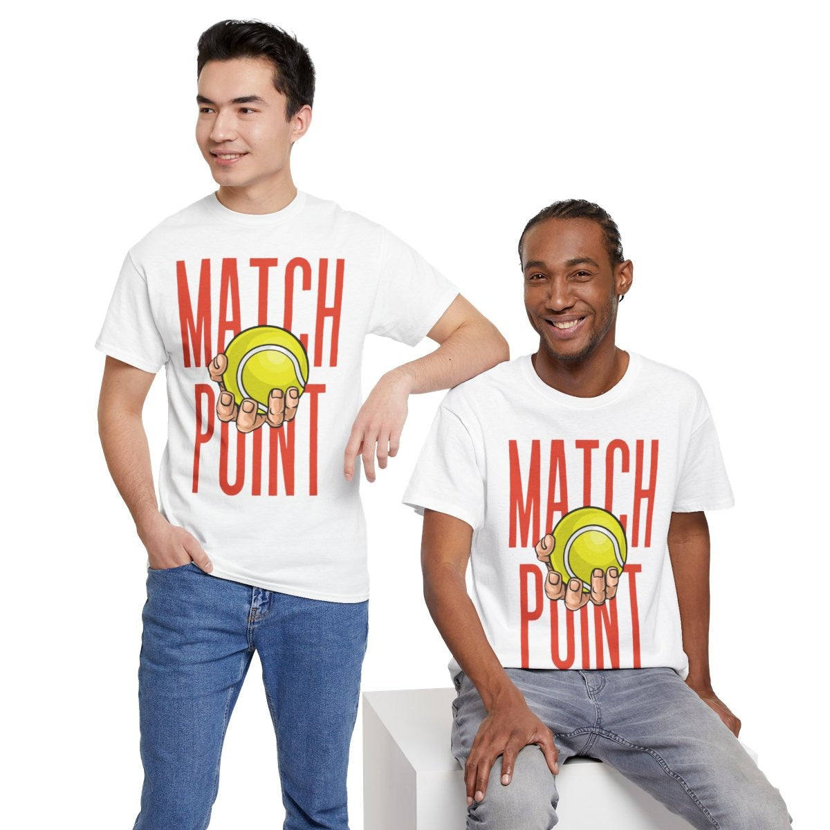 MATCH POINT 4 - Tennis Basic Tee