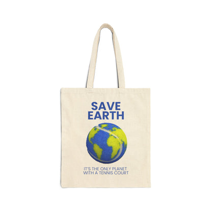SAVE EARTH - Tennis (Tote Bag)