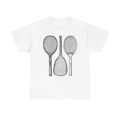 RETRO RACQUET - Tennis (Basic Tee)