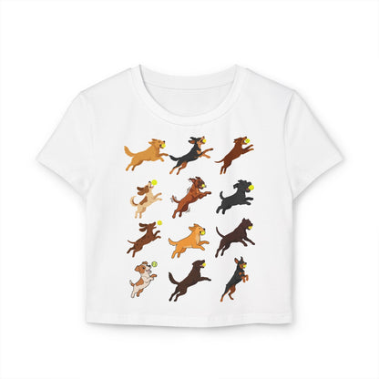 TENNIS & TAILS - Tennis (Crop Top)