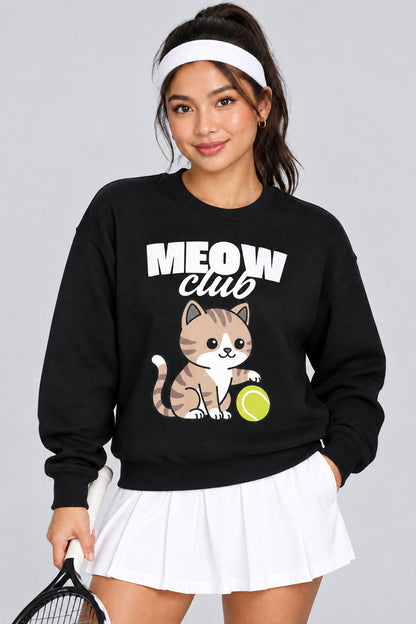 MEOW CLUB - Tennis (Sweatshirt)