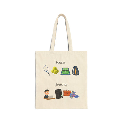 FORCED TO WORK - Tennis (Tote Bag)