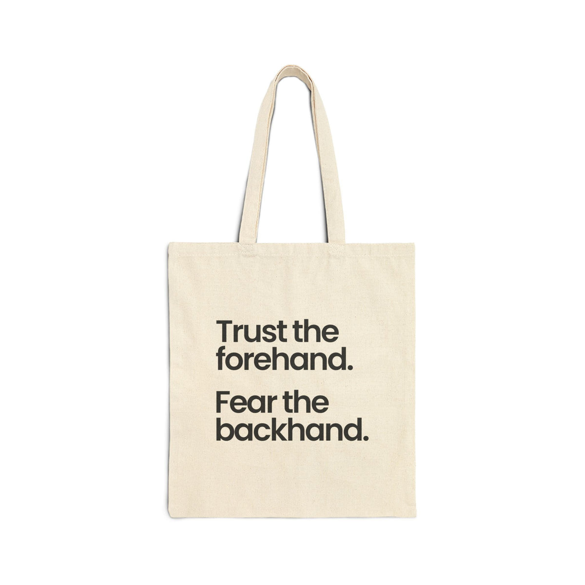 TRUST FOREHAND - Tennis & Pickleball (Tote Bag)