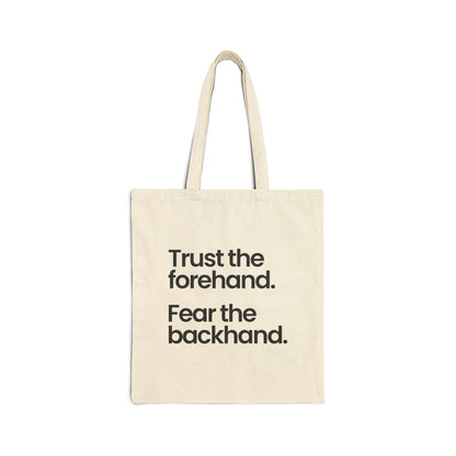 TRUST FOREHAND - Tennis & Pickleball (Tote Bag)
