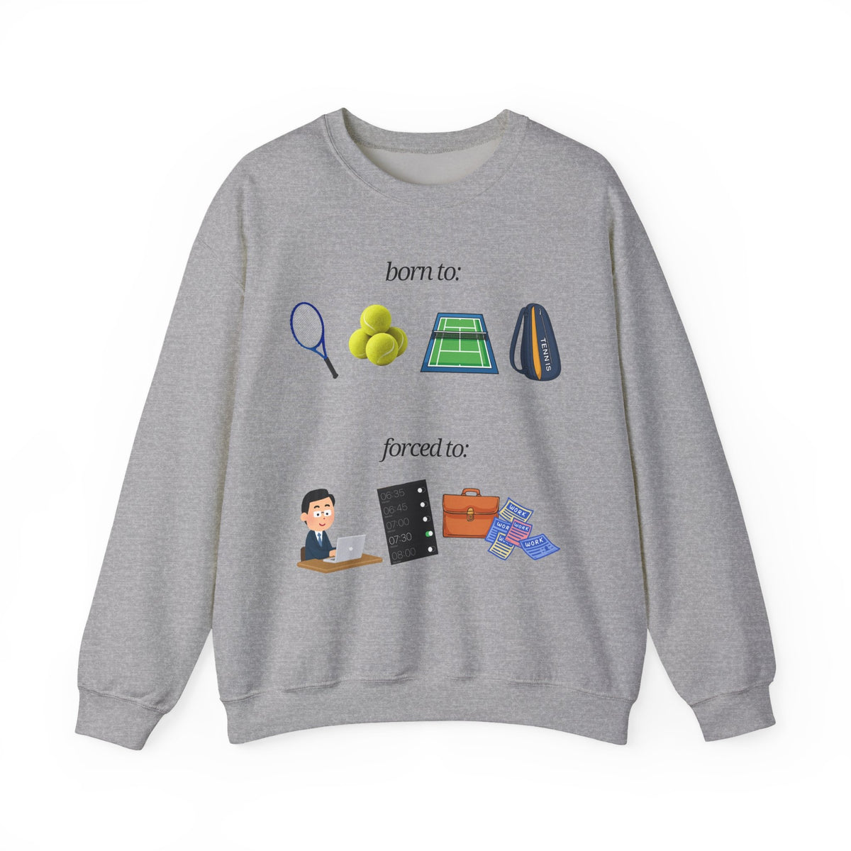 FORCED TO WORK - Tennis (Sweatshirt)