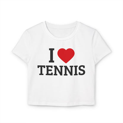 I HEART TENNIS - Tennis (Crop Top)