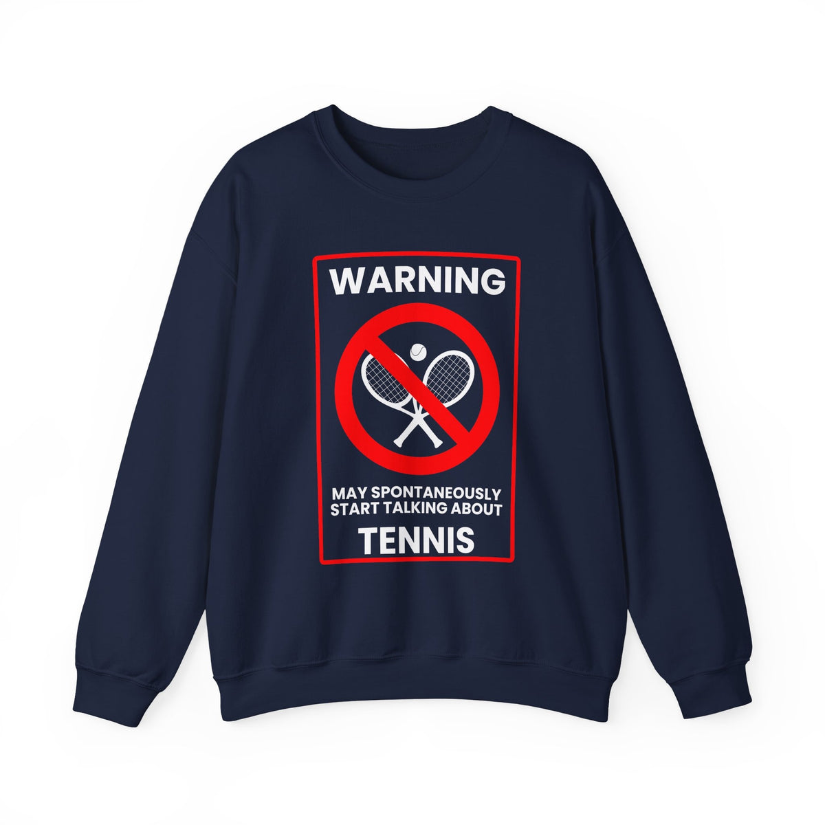 WARNING TENNIS - Tennis (Sweatshirt)