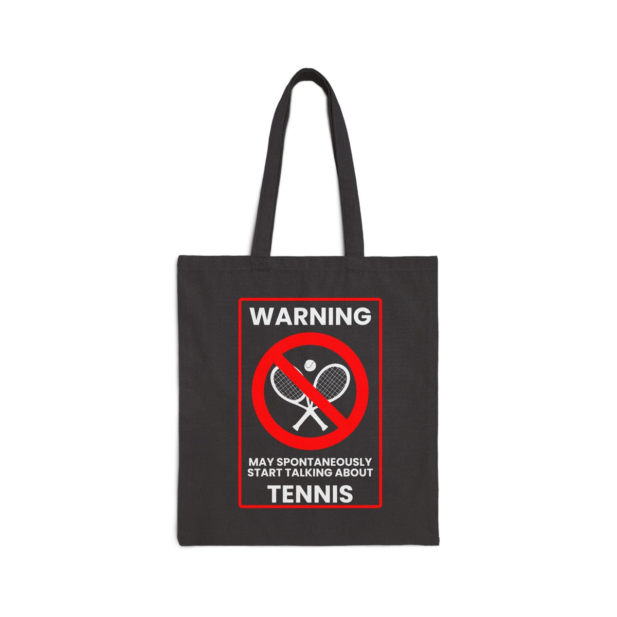 WARNING TENNIS - Tennis (Tote Bag)
