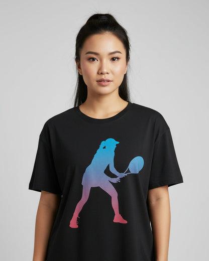 FOOTWORK - Tennis (Basic Tee)