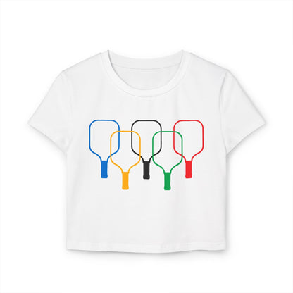 PICKLYMPICS - Pickleball (Crop Top)