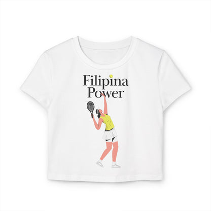 FILIPINA POWER - Tennis (Crop Top)