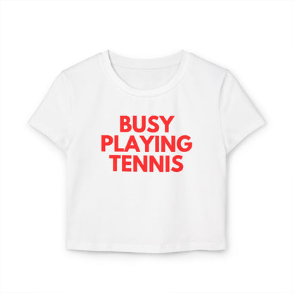 BUSY - Tennis (Crop Top)