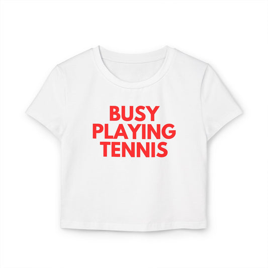 BUSY - Tennis (Crop Top)