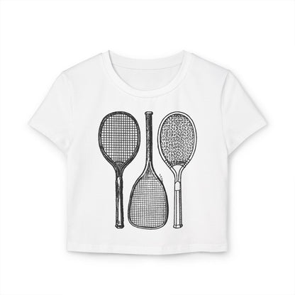 RETRO RACQUET - Tennis (Crop Top)