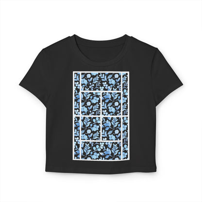 TENNIS FLORAL 2 - Tennis (Crop Top)