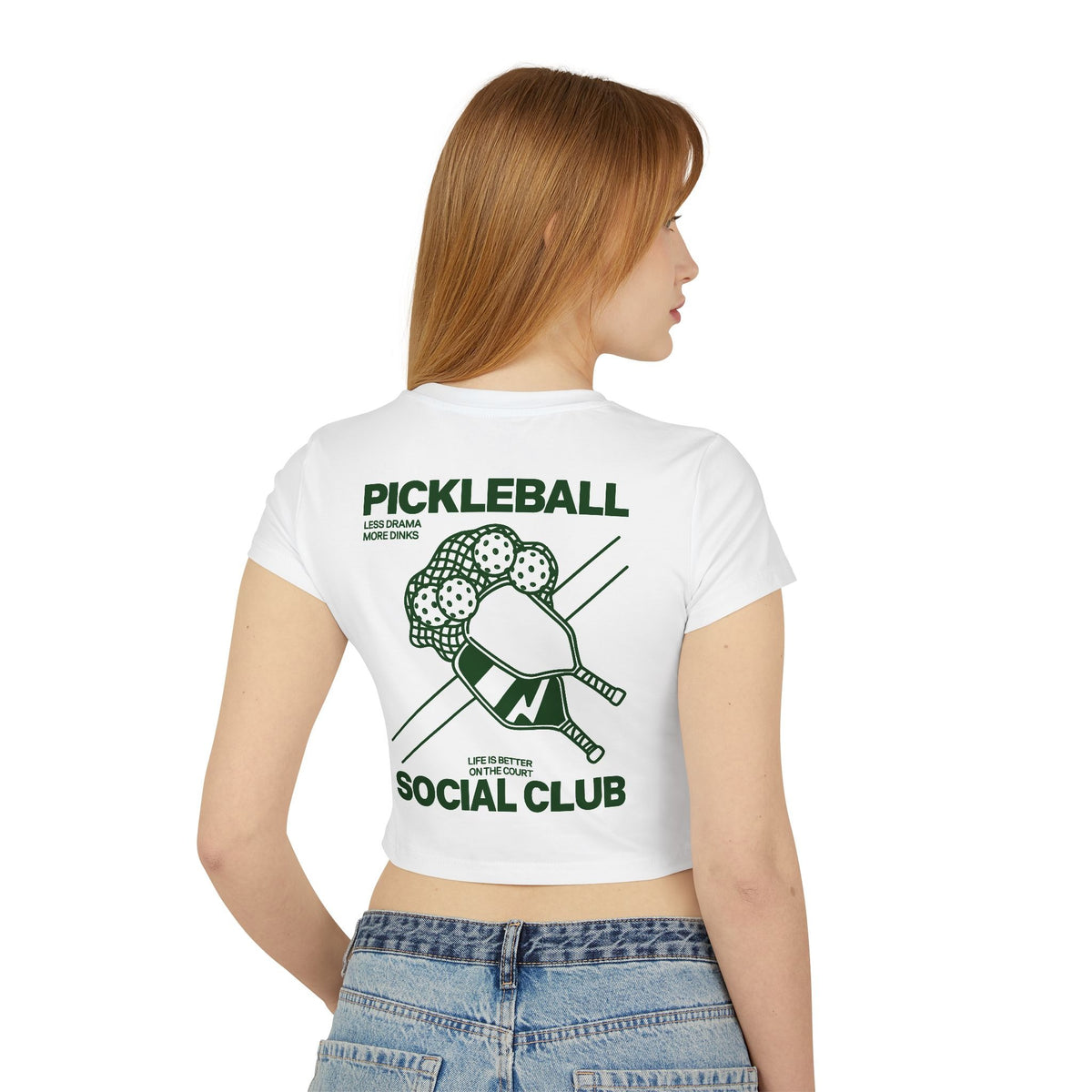 SOCIAL CLUB - Pickleball (Crop Top)