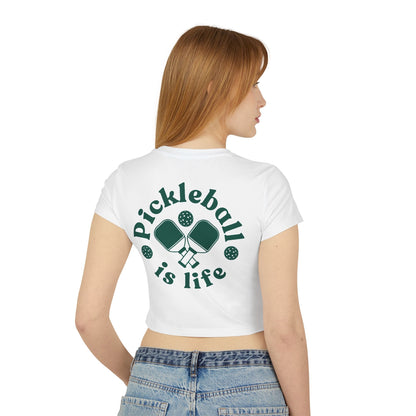 PICKLEBALL IS LIFE 2 - Pickleball (Crop Top)