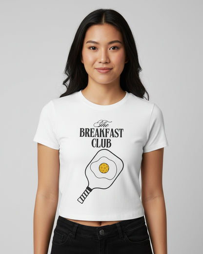MORNING PICKLEBALL - Pickleball (Crop Top)