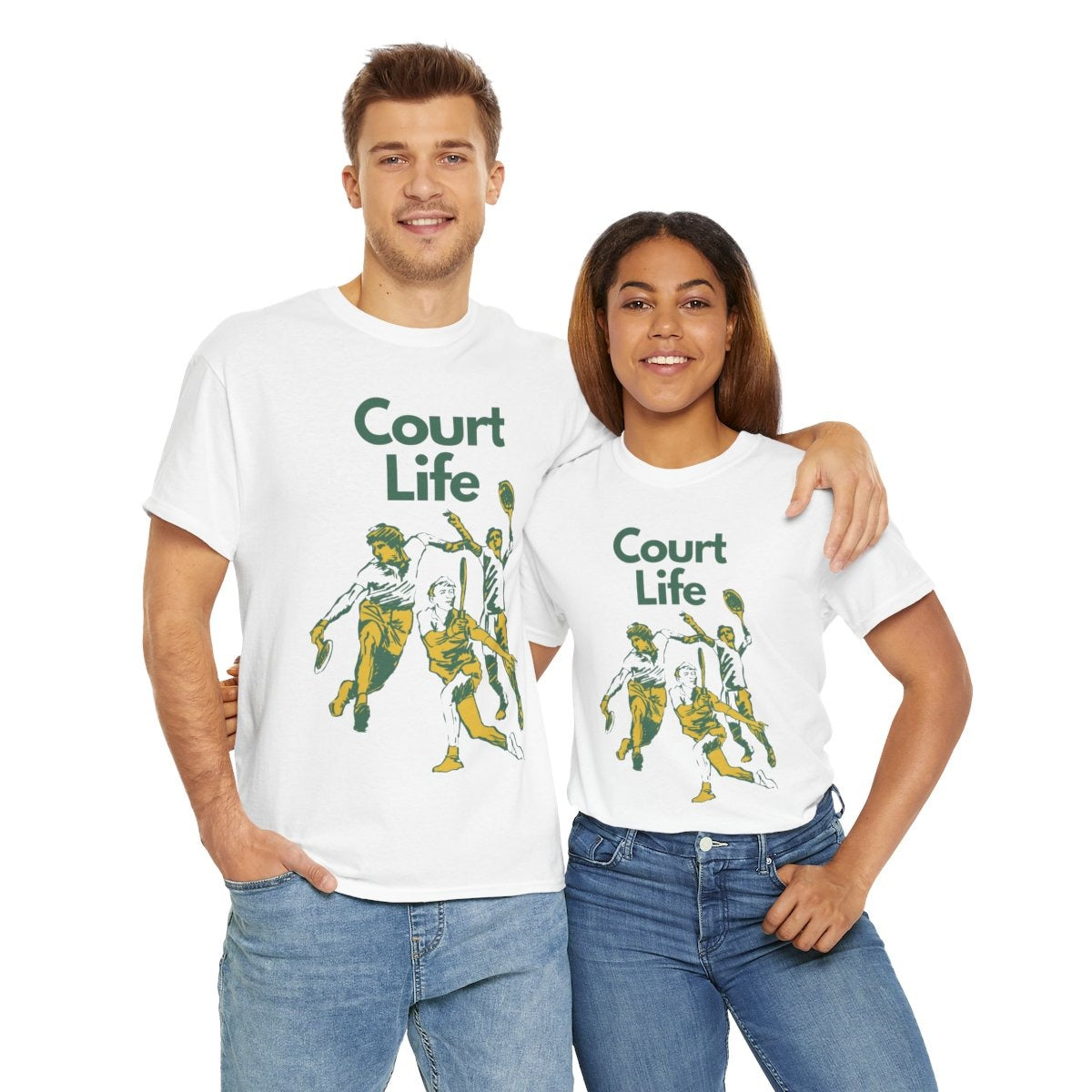 COURT LIFE - Tennis Basic Tee