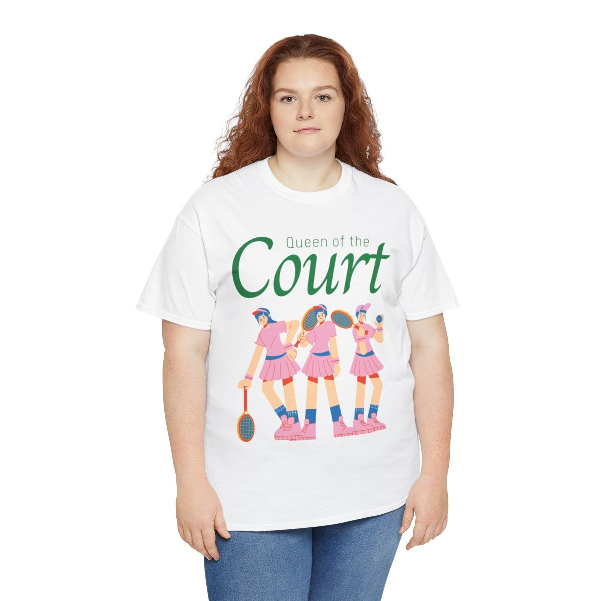 COURT QUEEN 1 - Tennis Basic Tee