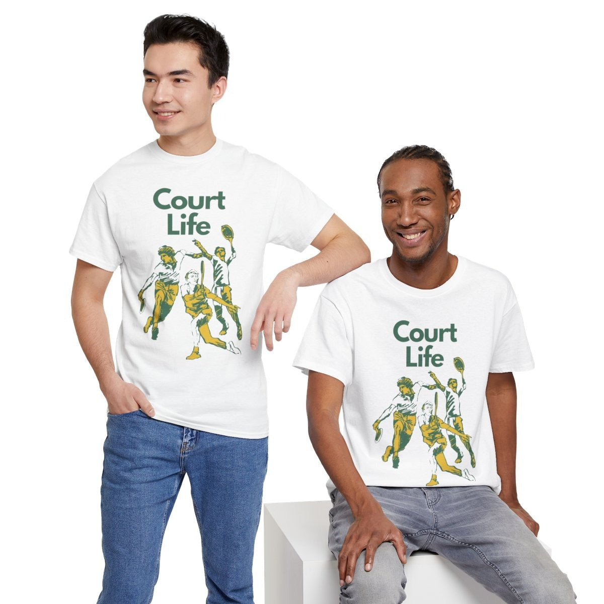 COURT LIFE - Tennis Basic Tee