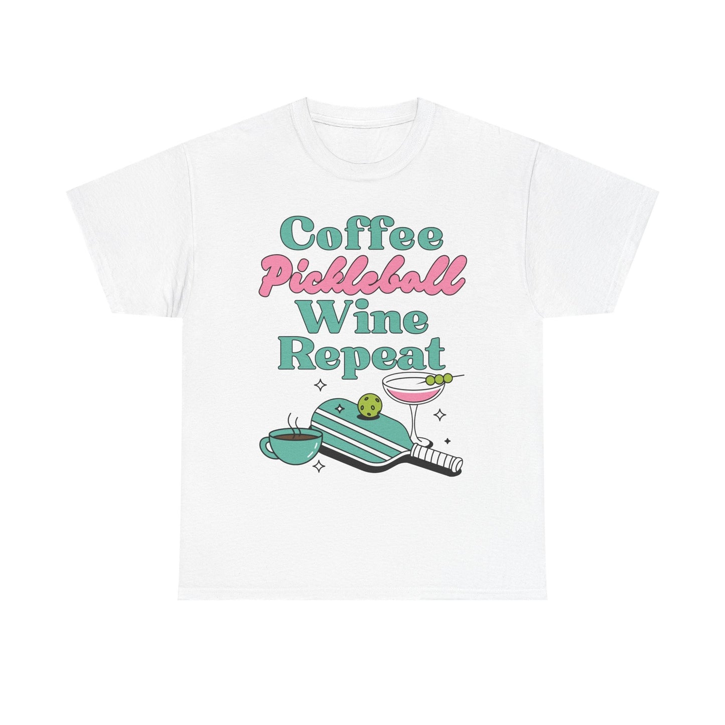 COFFEE PICKLEBALL WINE REPEAT - Pickleball (Dri Fit)