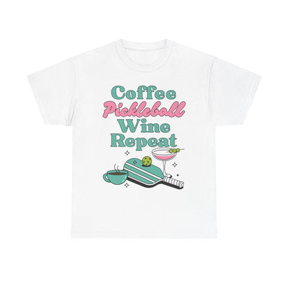 COFFEE PICKLEBALL WINE REPEAT - Pickleball (Dri Fit)