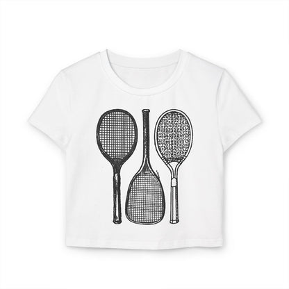 RETRO RACQUET - Tennis (Crop Top)