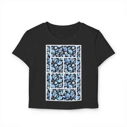 TENNIS FLORAL 2 - Tennis (Crop Top)