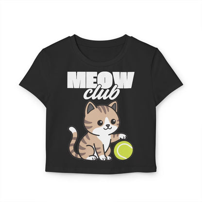 MEOW CLUB - Tennis (Crop Top)