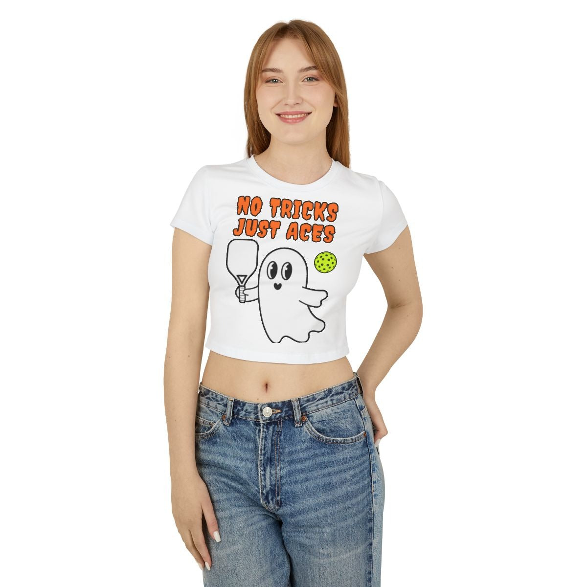 PICKLEBALL HALLOWEEN - Pickleball (Crop Top)