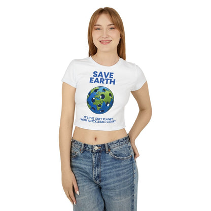 SAVE EARTH - Pickleball (Crop Top)