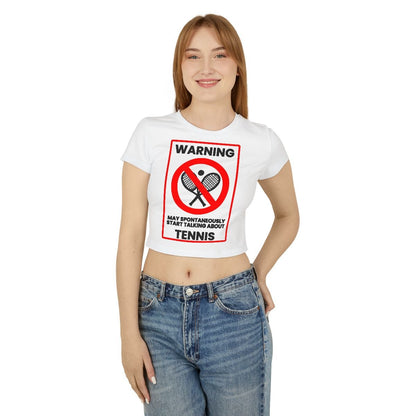 WARNING TENNIS - Tennis (Crop Top)