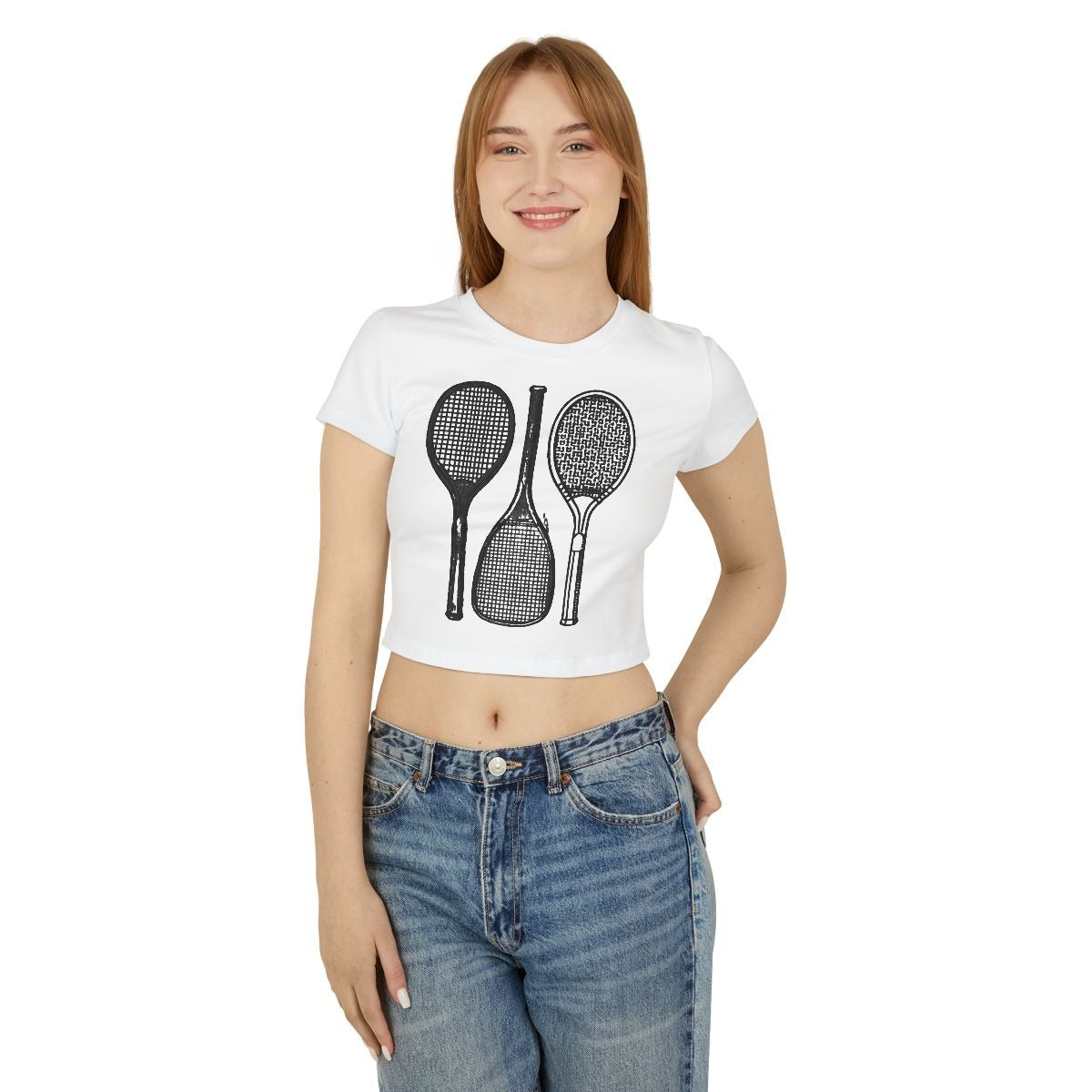 RETRO RACQUET - Tennis (Crop Top)