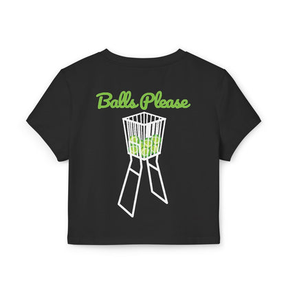 BALLS PLEASE - Tennis (Crop Top)