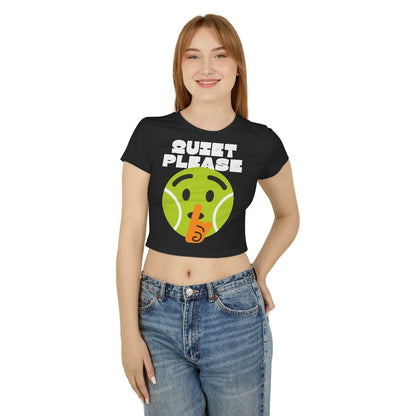 QUIET PLEASE - Tennis (Crop Top)