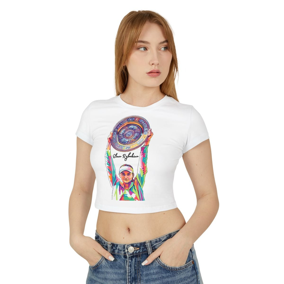ELENA RYBAKINA 2 - Tennis (Crop Top)