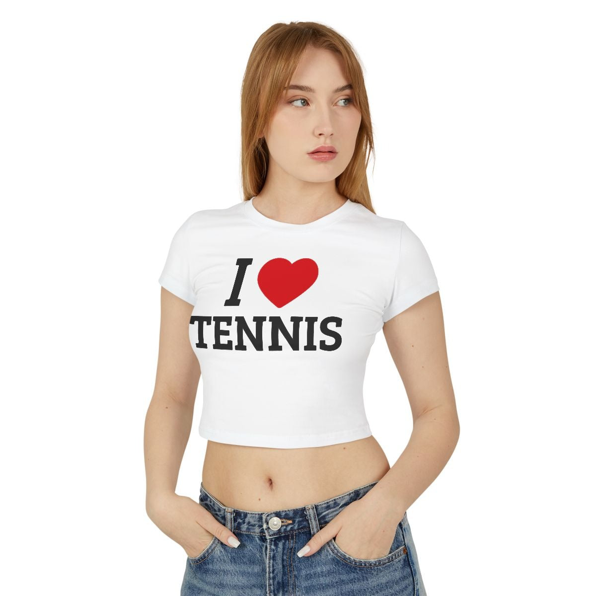 I HEART TENNIS - Tennis (Crop Top)