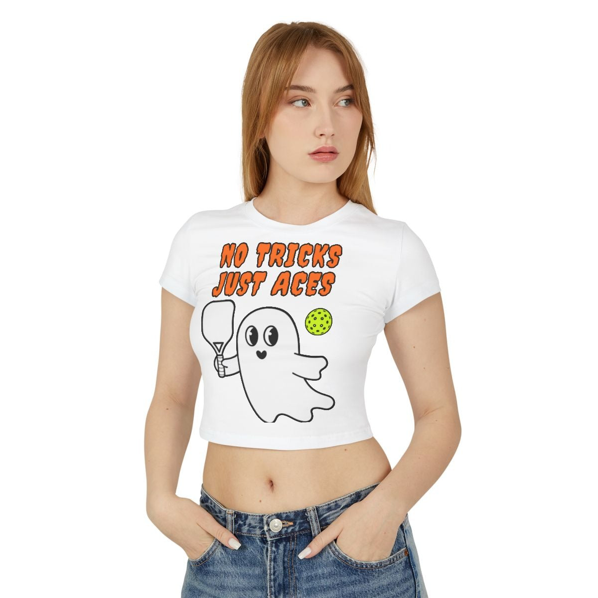 PICKLEBALL HALLOWEEN - Pickleball (Crop Top)