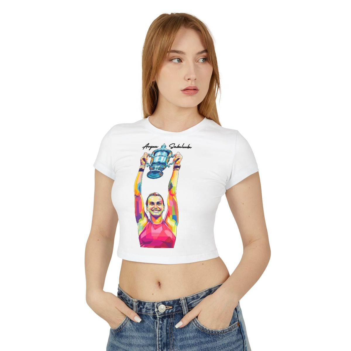 ARYNA SABALENKA 2 - Tennis (Crop Top)