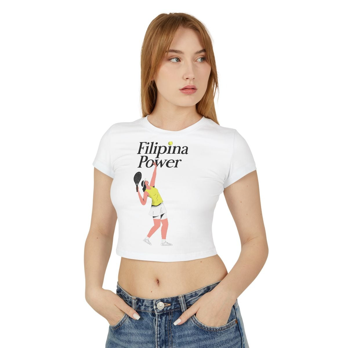 FILIPINA POWER - Tennis (Crop Top)