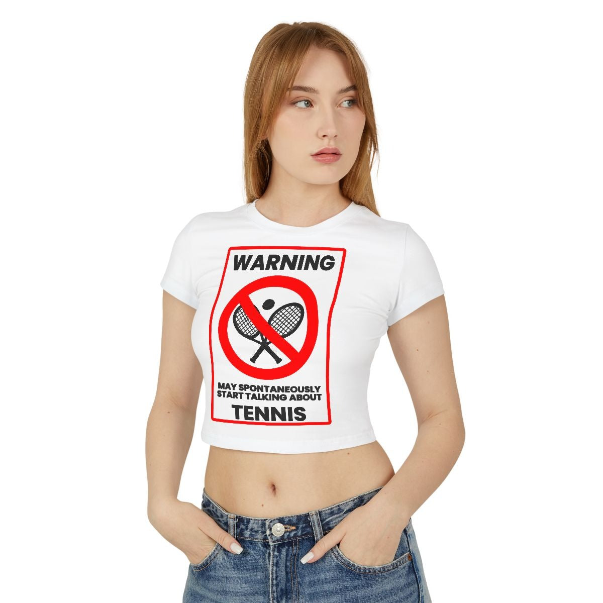 WARNING TENNIS - Tennis (Crop Top)
