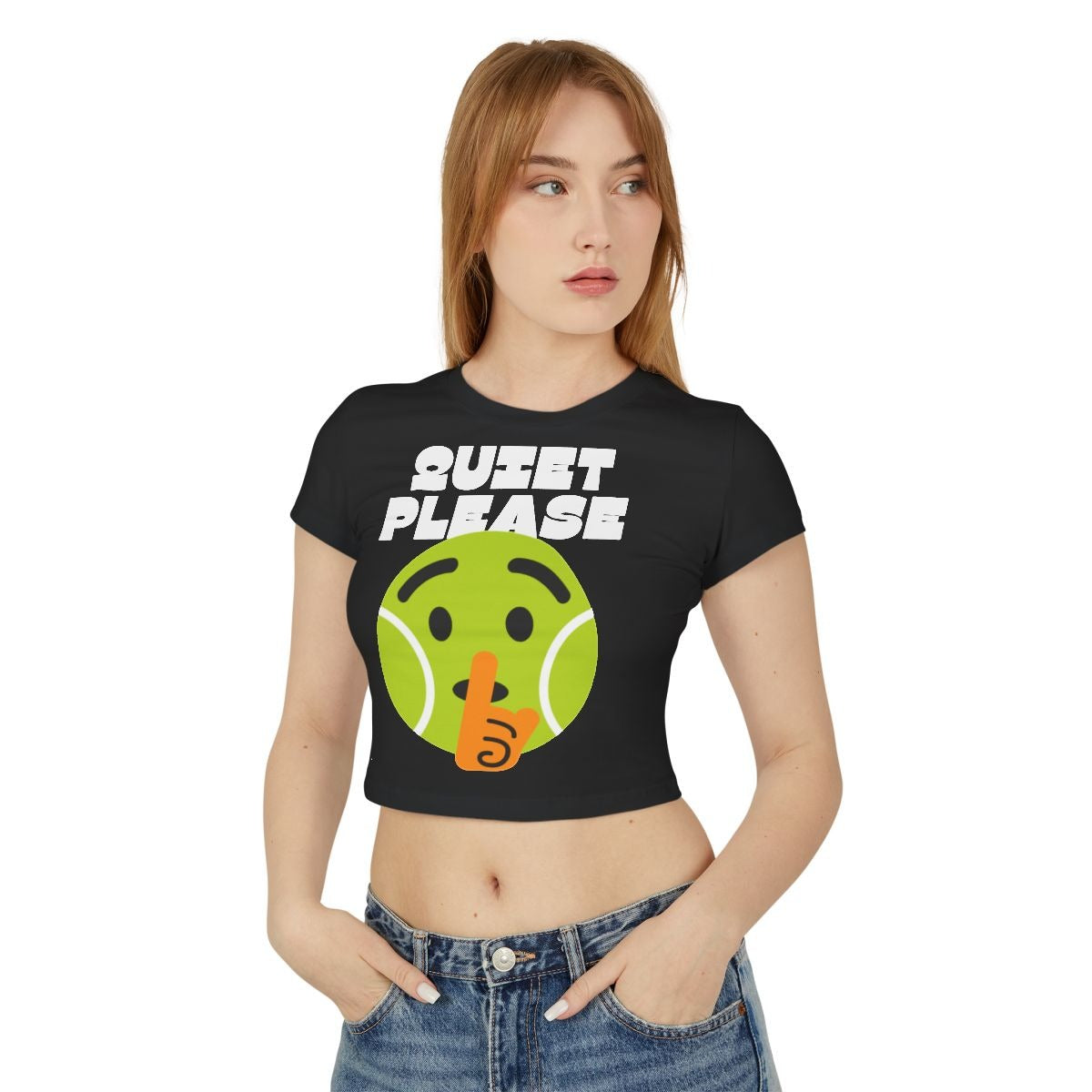 QUIET PLEASE - Tennis (Crop Top)