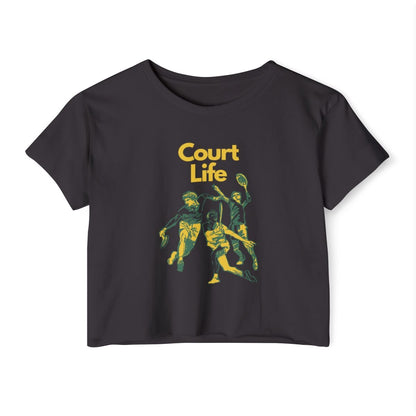 COURT LIFE - Tennis Crop Top