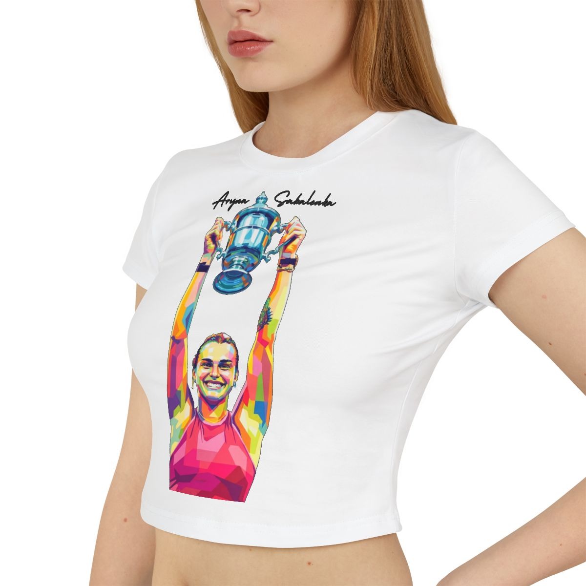 ARYNA SABALENKA 2 - Tennis (Crop Top)