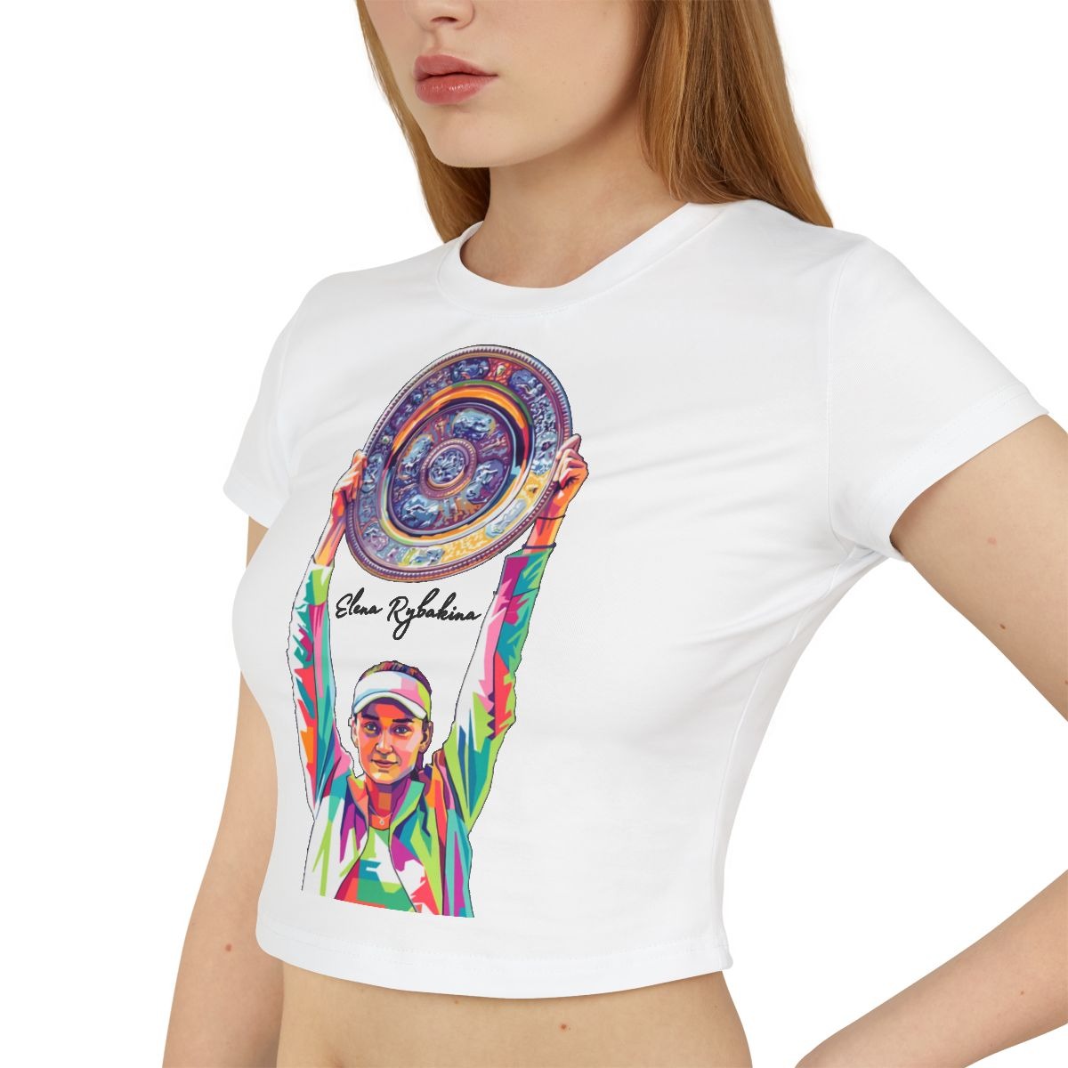 ELENA RYBAKINA 2 - Tennis (Crop Top)